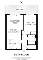 Floorplan area for info only, not for £/sq. ft valuation