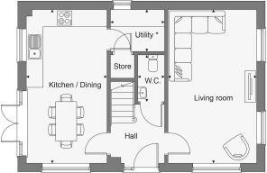 Dandara - Golwg Gwendraeth - The Morlais, Home 133 floorplan
