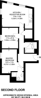 Floorplan area for info only, not for £/sq. ft valuation