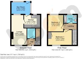 St.Inans Drive, Beith Floor Plan