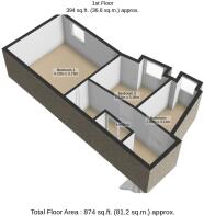 Guide Only - First Floor Plan