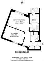 Floorplan area for info only, not for £/sq. ft valuation