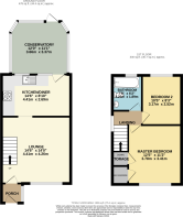 Floorplan - Hoxton Close, Bredbury, Stockport, ...