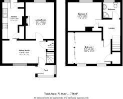 64, Hawkins Road, Cambridge, floor plan