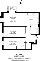 Floorplan area for info only, not for £/sq. ft valuation