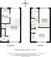 Floorplan - 156 Timberleys, Littlehampton, BN17 6Q