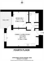 Floorplan area for info only, not for £/sq. ft valuation