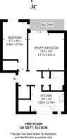 Floorplan area for info only, not for Â£/sq. ft valuation