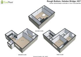 6 Rough Bottom - 3D Floorplan