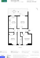 Floorplan area for info only, not for £/sq. ft valuation