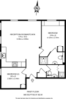 Floorplan area for info only, not for £/sq. ft valuation