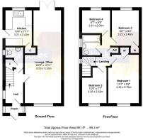 Floorplan - 63 Beaumont Park Littlehampton BN17 6P