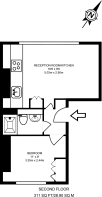 Floorplan area for info only, not for £/sq. ft valuation