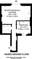 Floorplan area for info only, not for Â£/sq. ft valuation