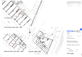 Floor/Site plan 1