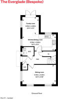 the everglade bespoke gf floor plan ingatestone grove, essex