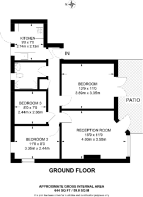 Floorplan area for info only, not for £/sq. ft valuation