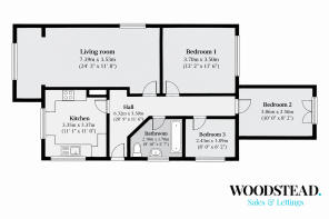 Floorplan for Belper Avenue, Carlton, Nottingham, NG4