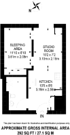 Floorplan area for info only, not for £/sq. ft valuation
