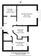 Floorplan area for info only, not for £/sq. ft valuation