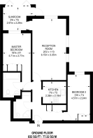 Floorplan area for info only, not for £/sq. ft valuation