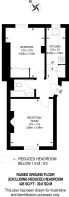 Floorplan area for info only, not for Â£/sq. ft valuation