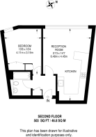 Floorplan area for info only, not for £/sq. ft valuation