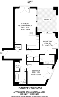 Floorplan area for info only, not for £/sq. ft valuation