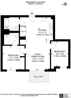 Floorplan area for info only, not for £/sq. ft valuation