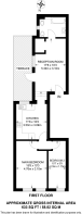 Floorplan area for info only, not for £/sq. ft valuation