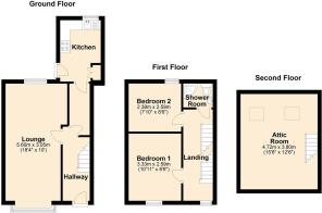 Dwylan, Harlech - all floors.JPG