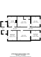Floorplan area for info only, not for £/sq. ft valuation