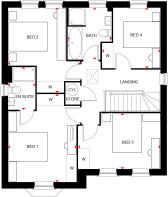 First floor of 4 bed Holden