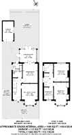 Floorplan area for info only, not for £/sq. ft valuation