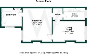 Flat 1 , Nelson House, Salisbury - all floors (1).
