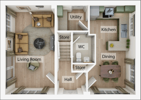 3D - Ground floor