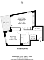 Floorplan area for info only, not for £/sq. ft valuation