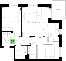 Ida Court, Number 57