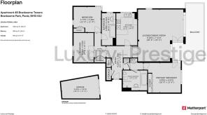 Apt 48 Branksome Towers - Floorplan