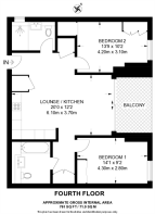 Floorplan area for info only, not for £/sq. ft valuation