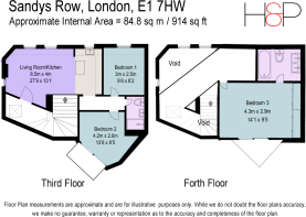 Sandys Row Floorplan