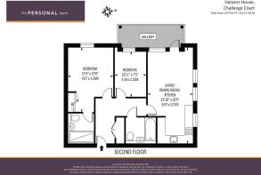 Flat 9 Harpers House, Challenge Court Leatherhead,