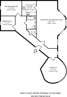 Floorplan area for info only, not for £/sq. ft valuation