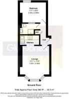 Floorplan - Flat 1 3 Fitzalan Road Littlehampton B