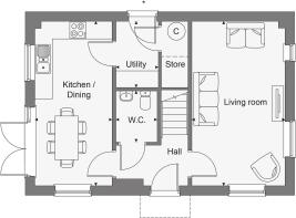 Dandara - Fortuna Fields - The Gosford, Home 08 floorplan