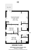 Floorplan area for info only, not for £/sq. ft valuation