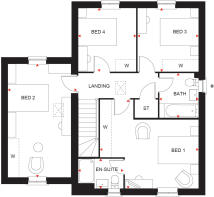 The Hurst first floor