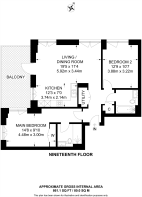 Floorplan area for info only, not for Â£/sq. ft valuation