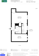 Floorplan area for info only, not for £/sq. ft valuation