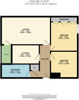 Flat 2 1 97 Langbar Crescent, Easterhouse. G33 4JX